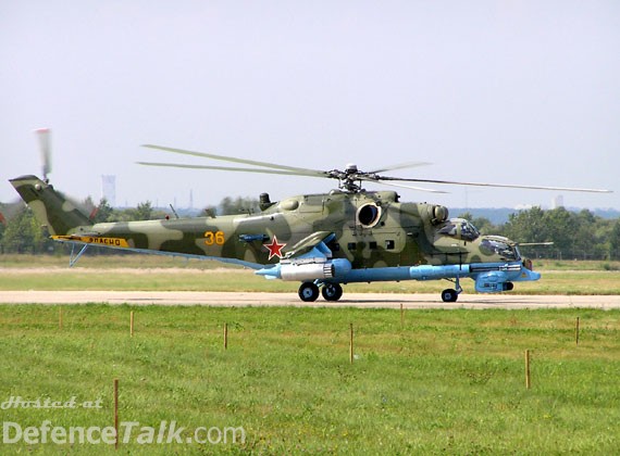 MAKS 2005 Air Show - Mi 24 @ The Moscow Air Show - Zhukovsky