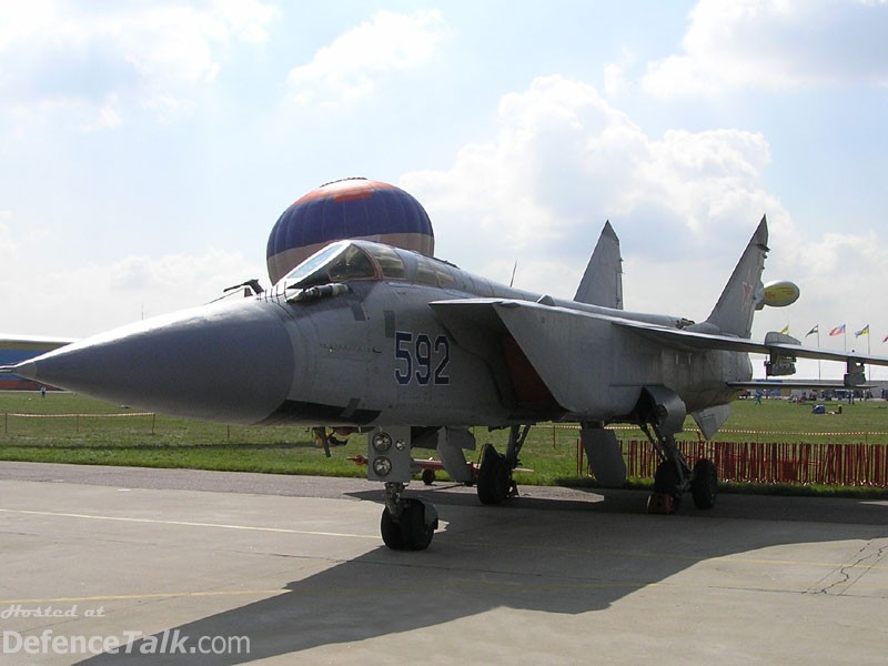 MAKS 2005 Air Show - MIG 31 @ The Moscow Air Show - Zhukovsky