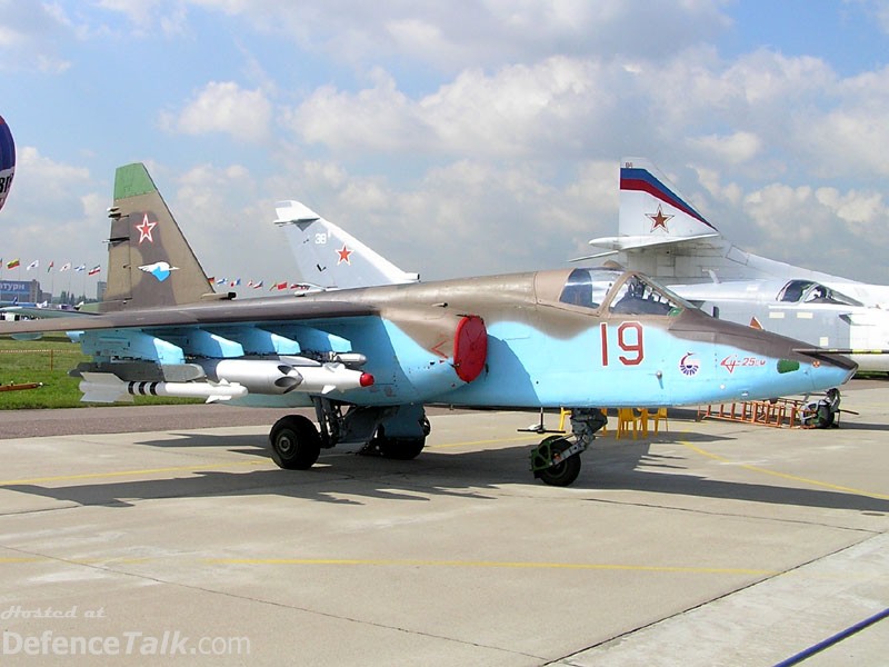 MAKS 2005 Air Show - Su 25 @ The Moscow Air Show - Zhukovsky