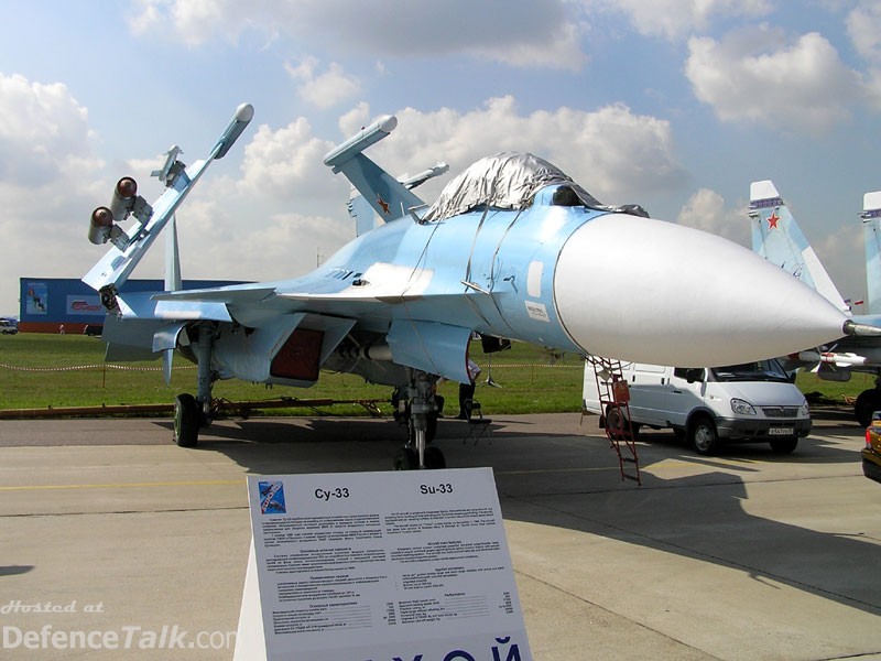 MAKS 2005 Air Show - Su 33 @ The Moscow Air Show - Zhukovsky