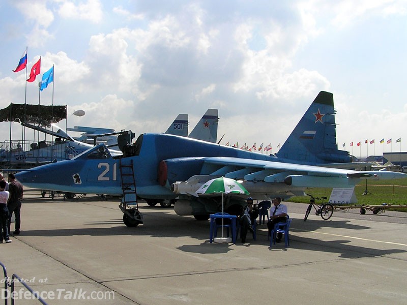 MAKS 2005 Air Show - Su 39 @ The Moscow Air Show - Zhukovsky