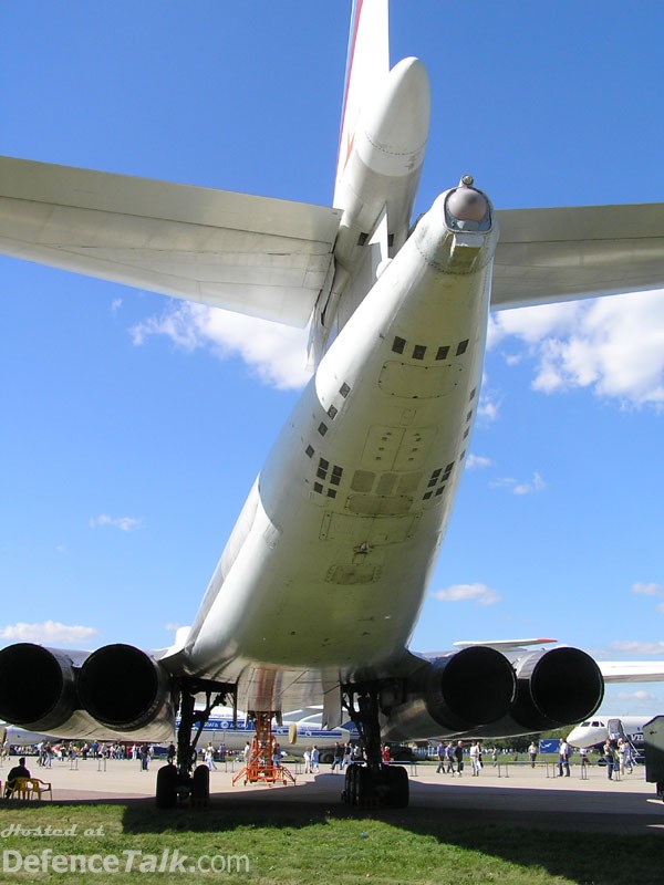 MAKS 2005 Air Show -  Tu 160 Strategic Bomber Russian AF