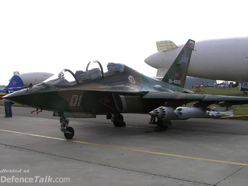 MAKS 2005 Air Show -  YAK 130 Russian AF