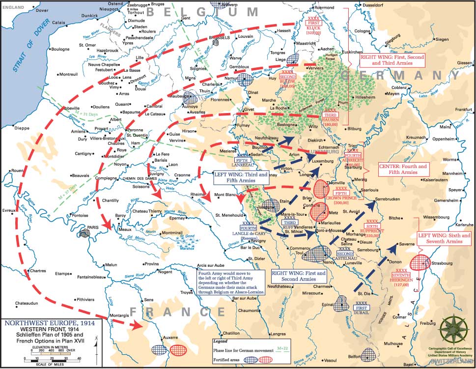 Maps - World War One