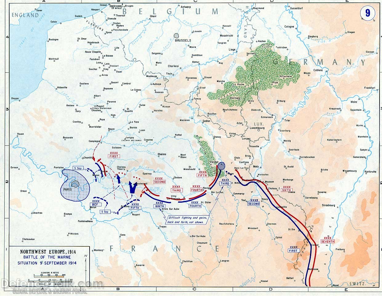 Maps - World War One