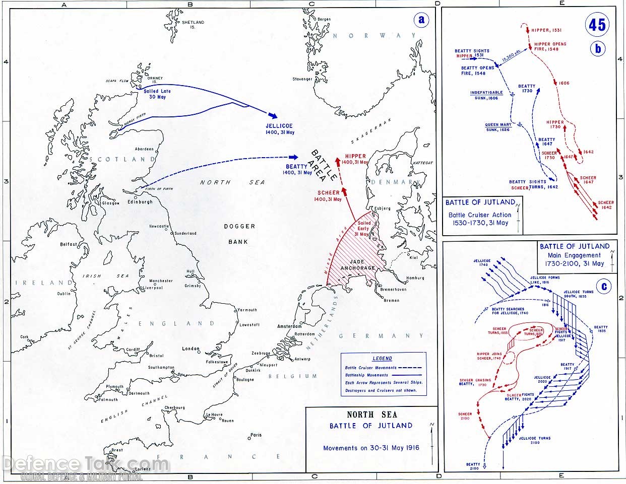 Maps - World War One