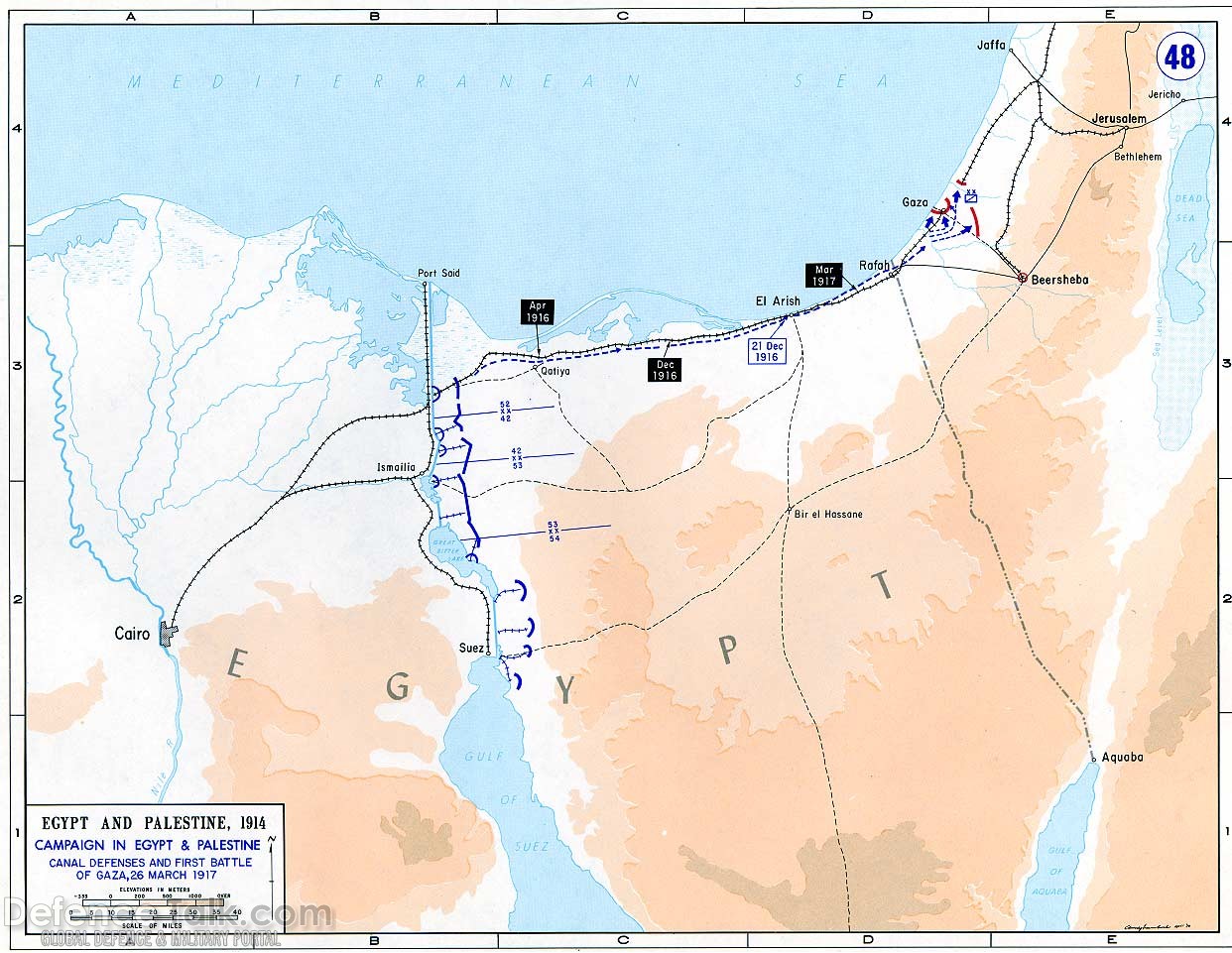 Maps - World War One