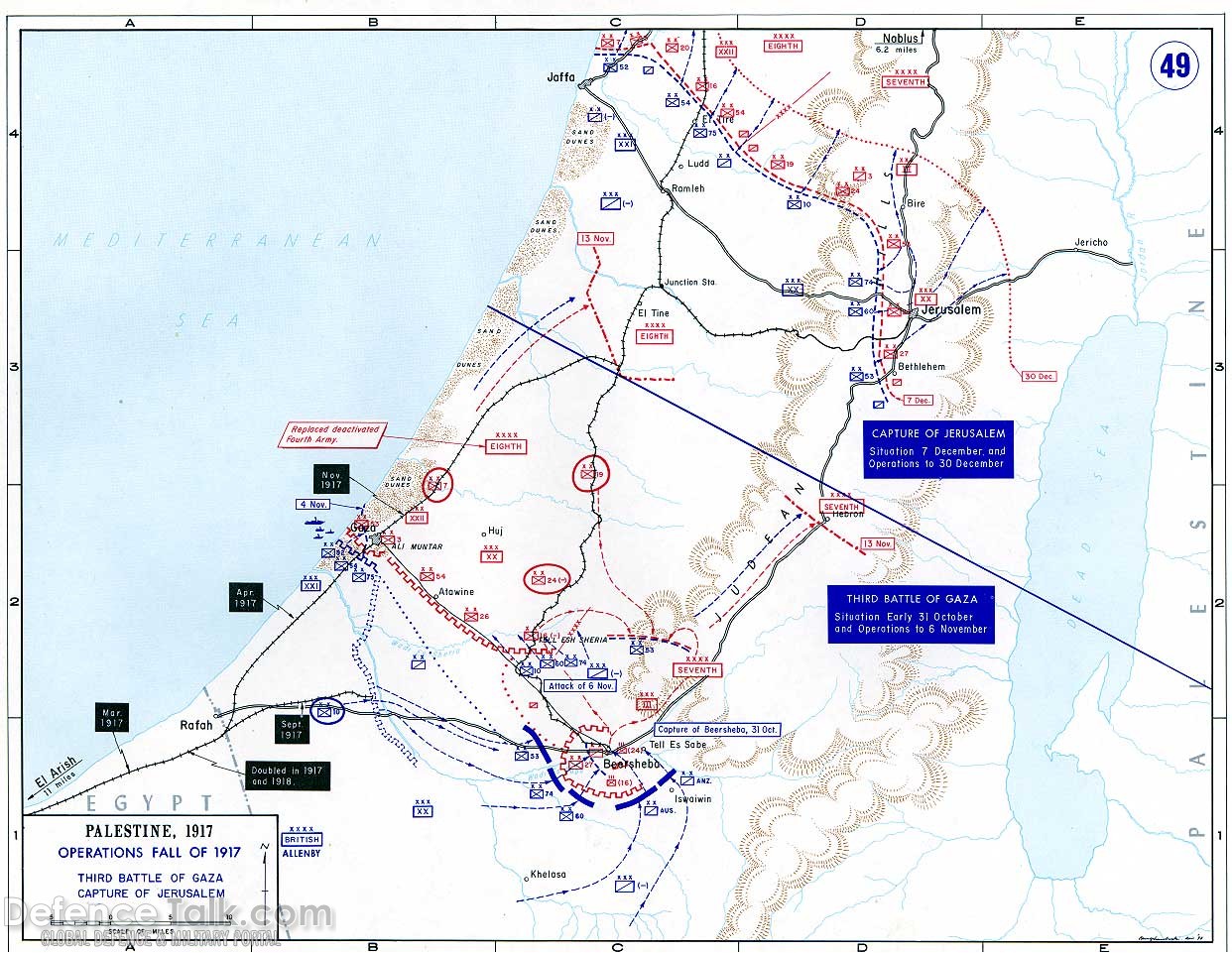 Maps - World War One