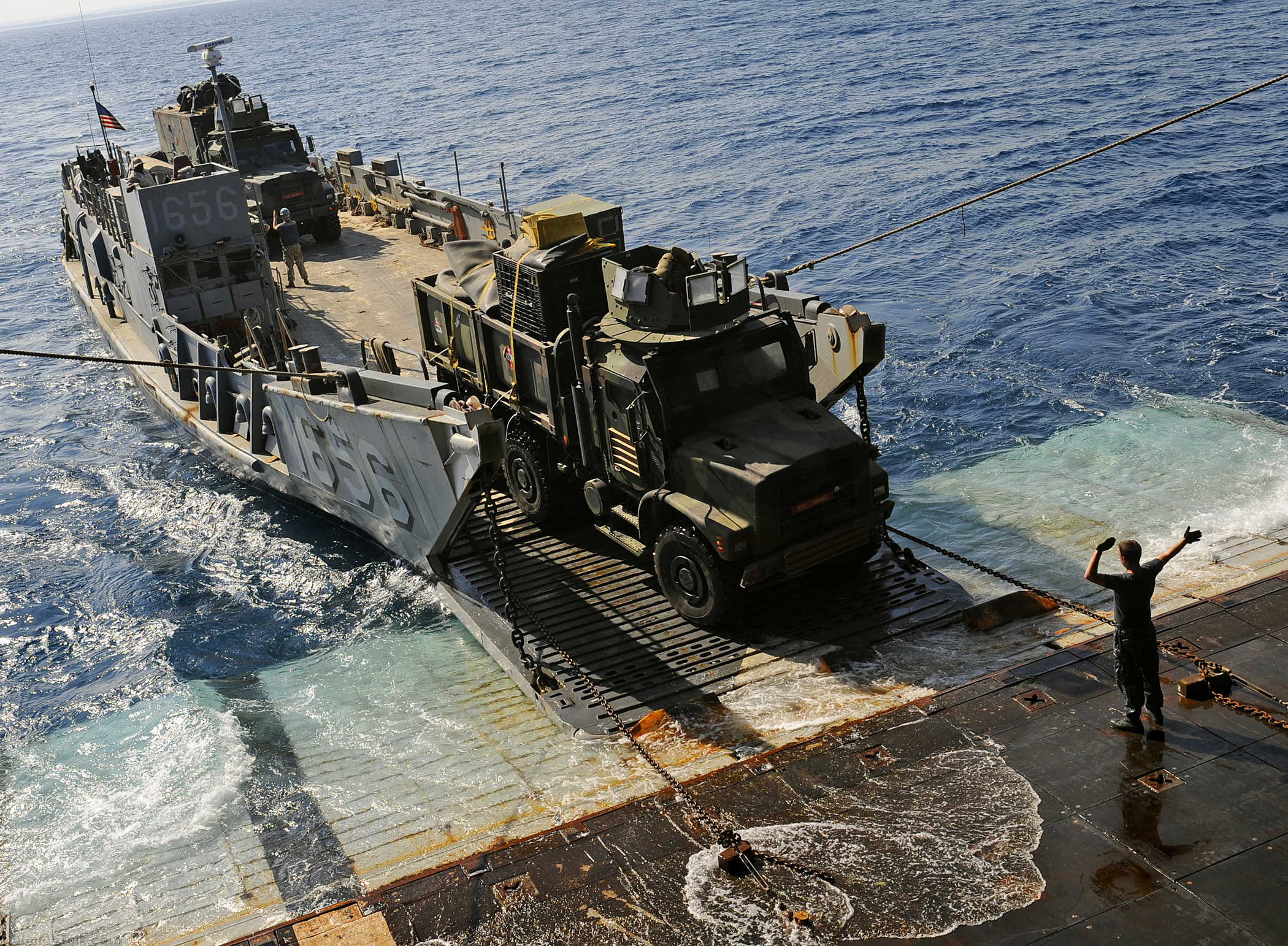 Marine medium tactical vehicle replacement (MTVR)