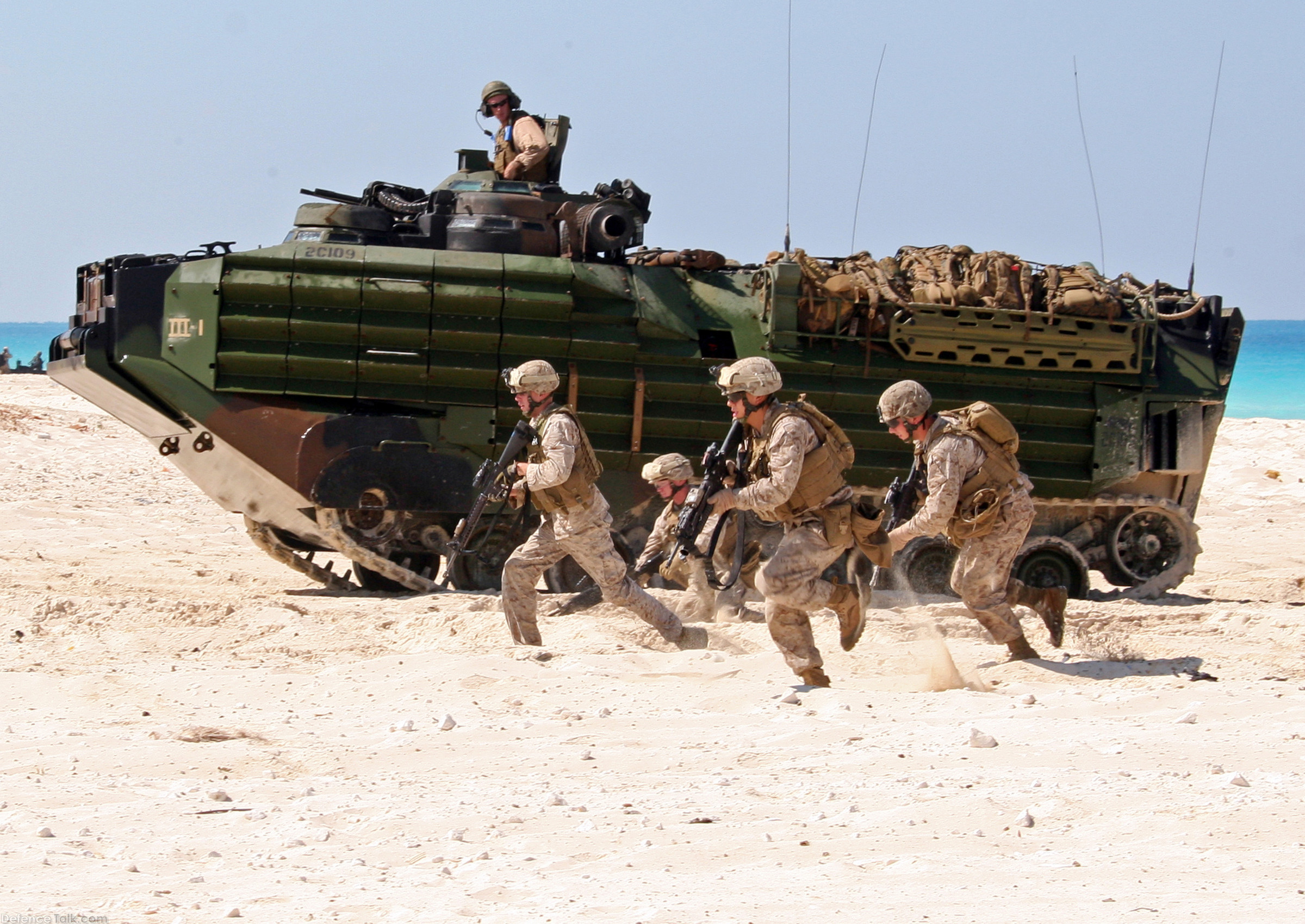 Marines and Sailors, 22nd MEU, Bright Star 2009