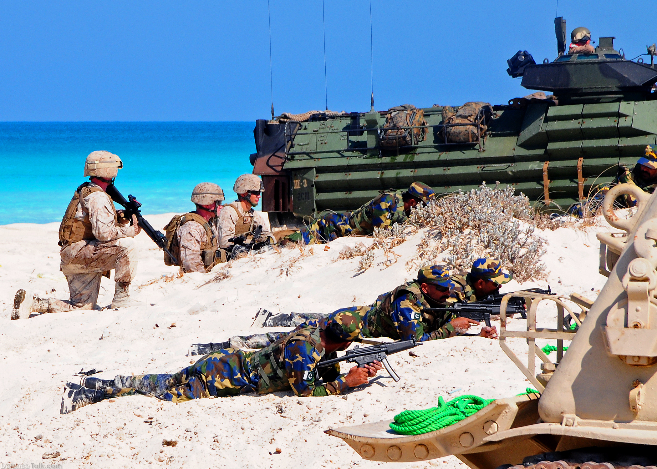 Marines Conduct Amphibious Assault Demonstration