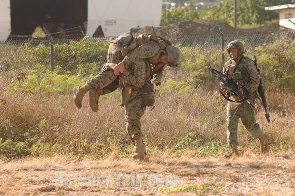 Marines in Beach Assault Exercise as part of RIMPAC 2006