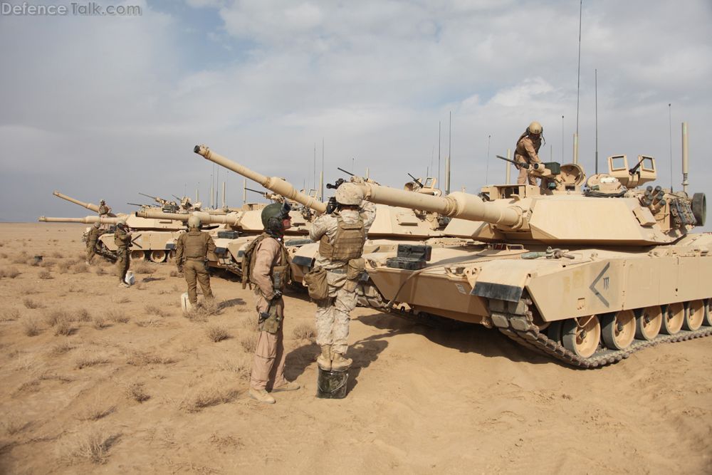 Marines M1A1 Tanks - Afghanistan Mission