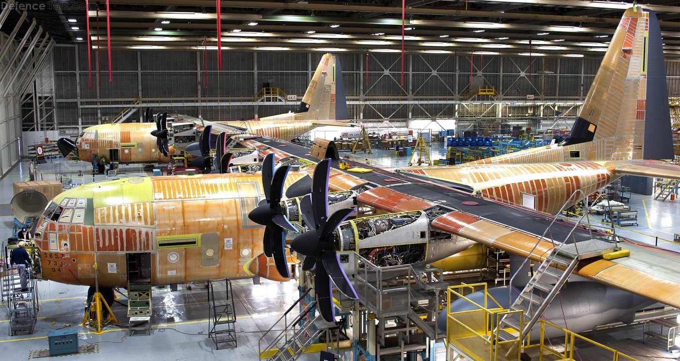 MC-130Js production line