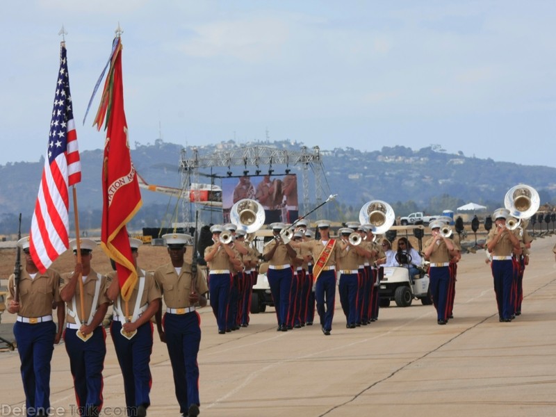 MCAS Miramar Color Guard & Marching Band
