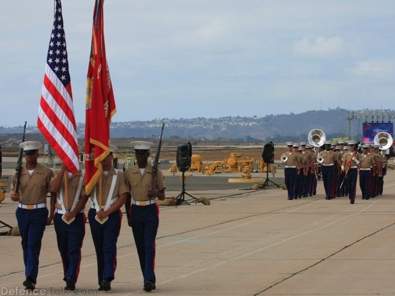 MCAS Miramar Color Guard & Marching Band