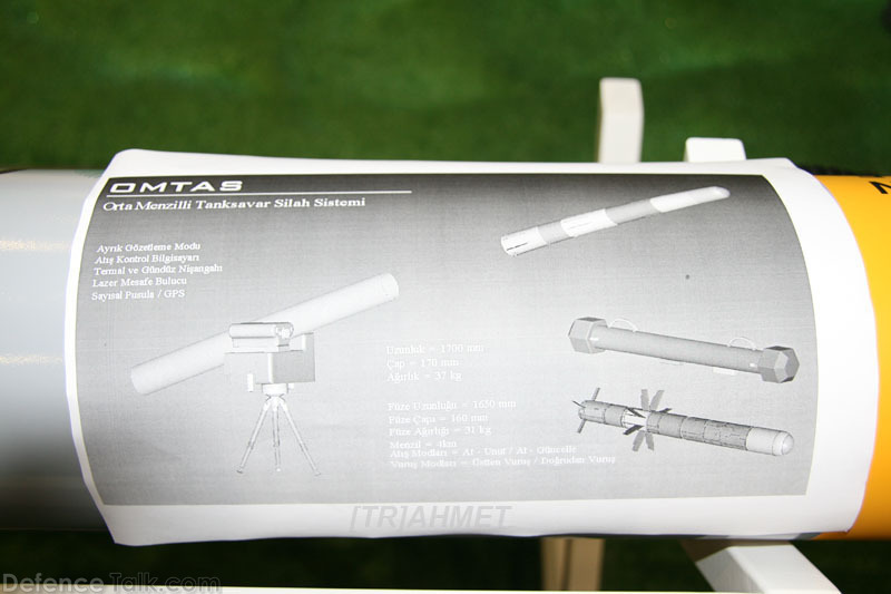 Medium Range Anti Tank Missile / Roketsan