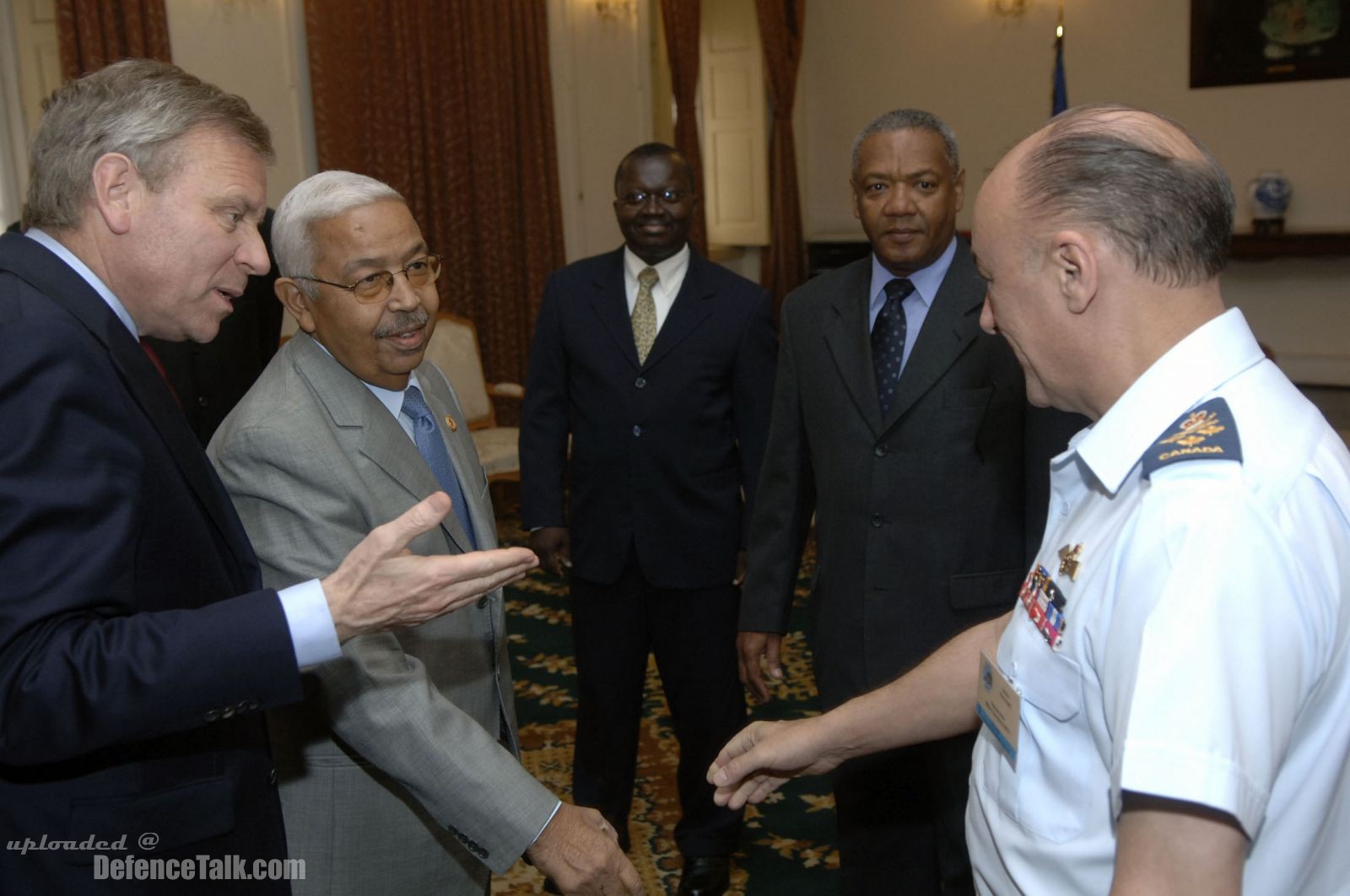 Meeting at Presidential Palace - NATO Response Force (NRF) Exercise