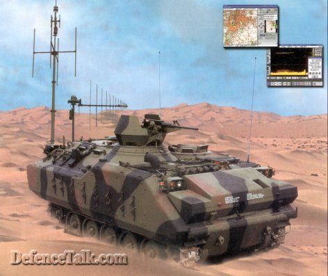 MES-V Electronic Warfare Decoupe Armoured Vehicle