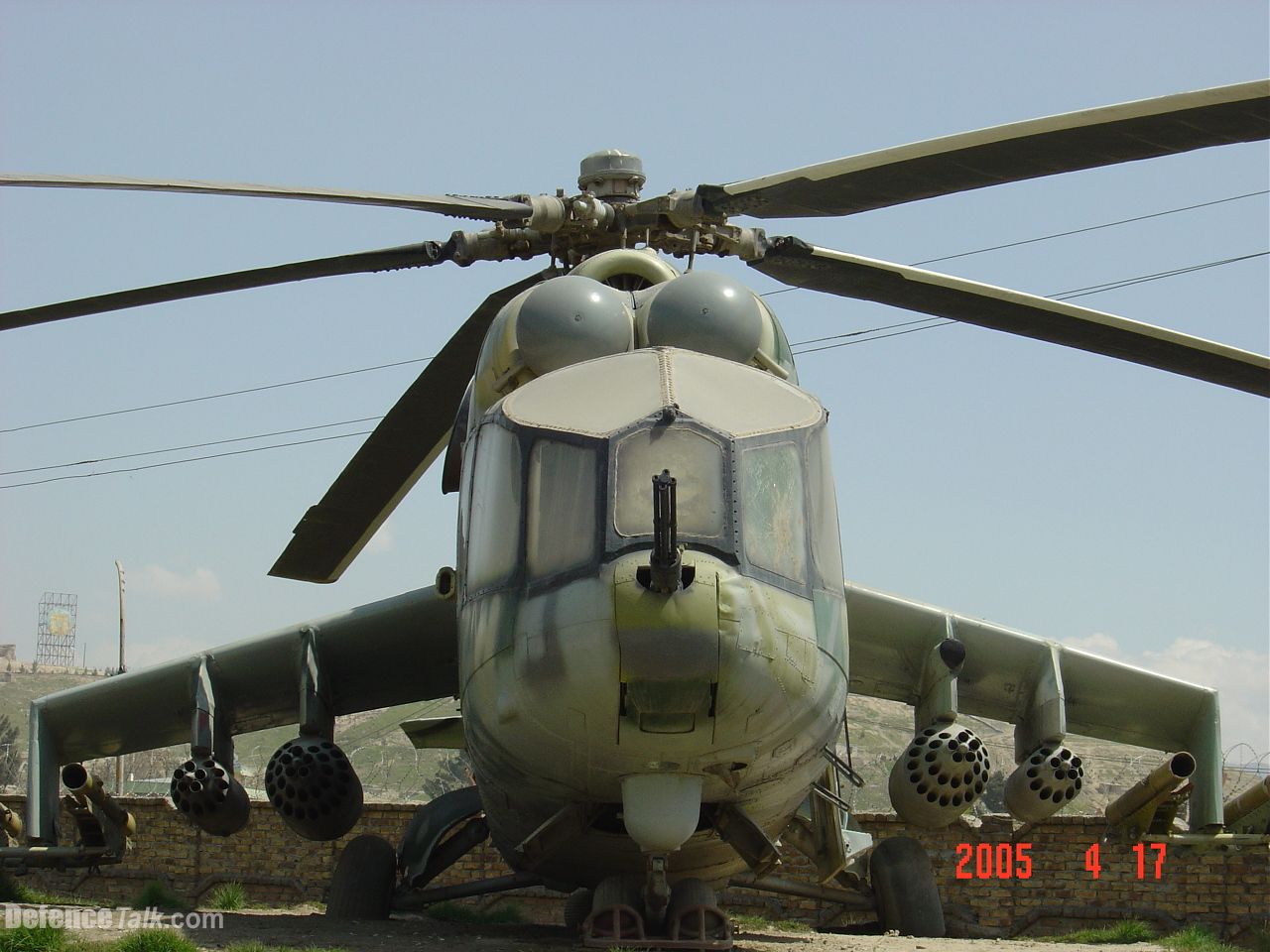 Mi-24 at the Omar Mine Museum