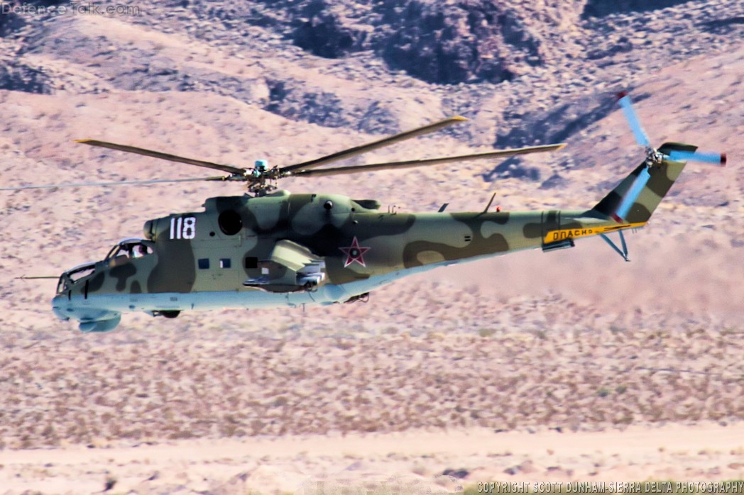 Mi-24P Hind-F Helicopter Gunship