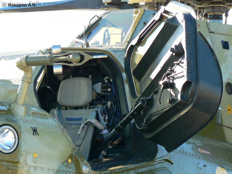 Mi-28N Bottom Cockpit
