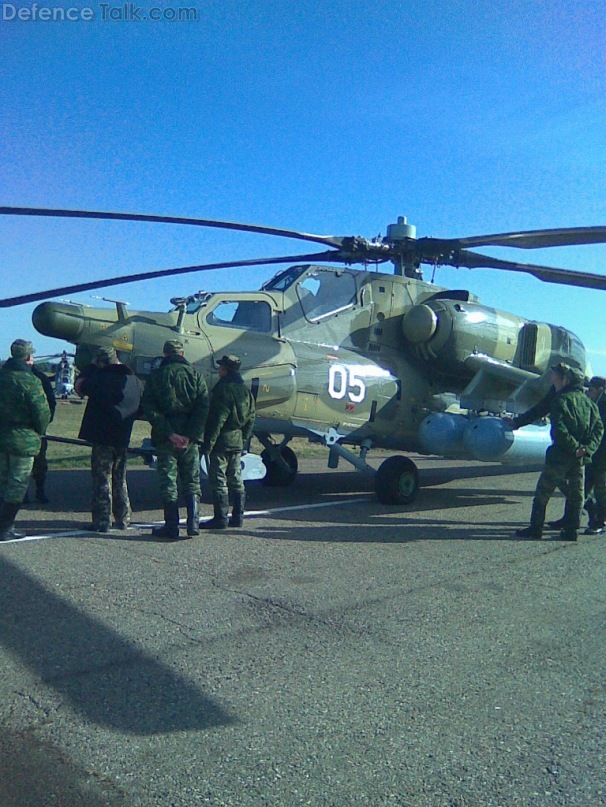 Mi-28N handover