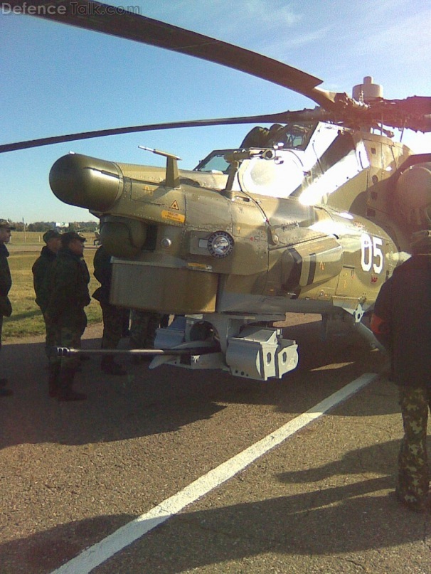 Mi-28N handover