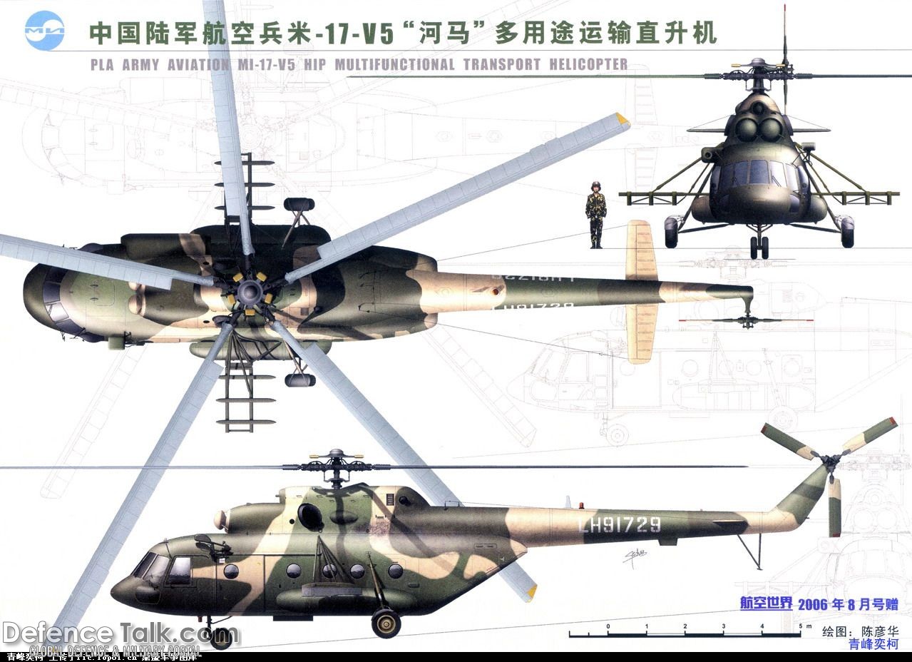 Mi-8 Hip - People's Liberation Army Air Force