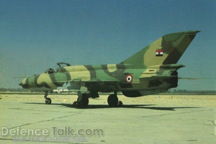 MiG-21-Egyptian Air Force