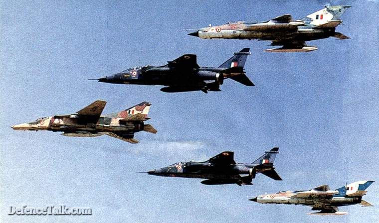 Mig-27ML, Jaguar IS and Mig-21bis