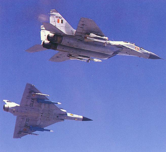 MiG 29 and LCA