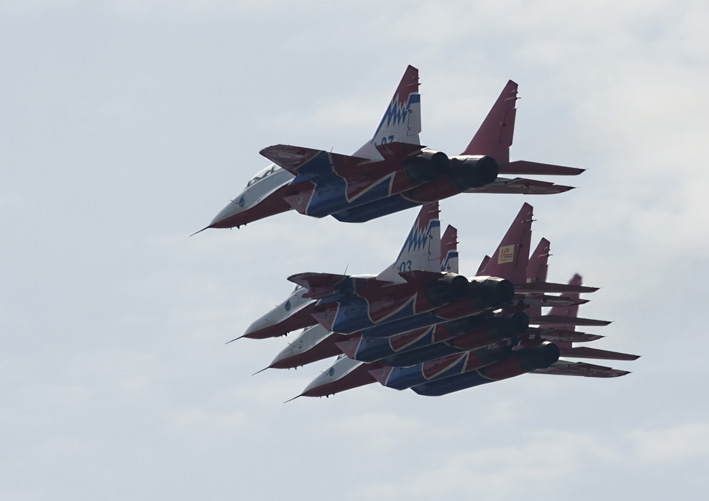 MiG-29s - MAKS 2007 Air Show