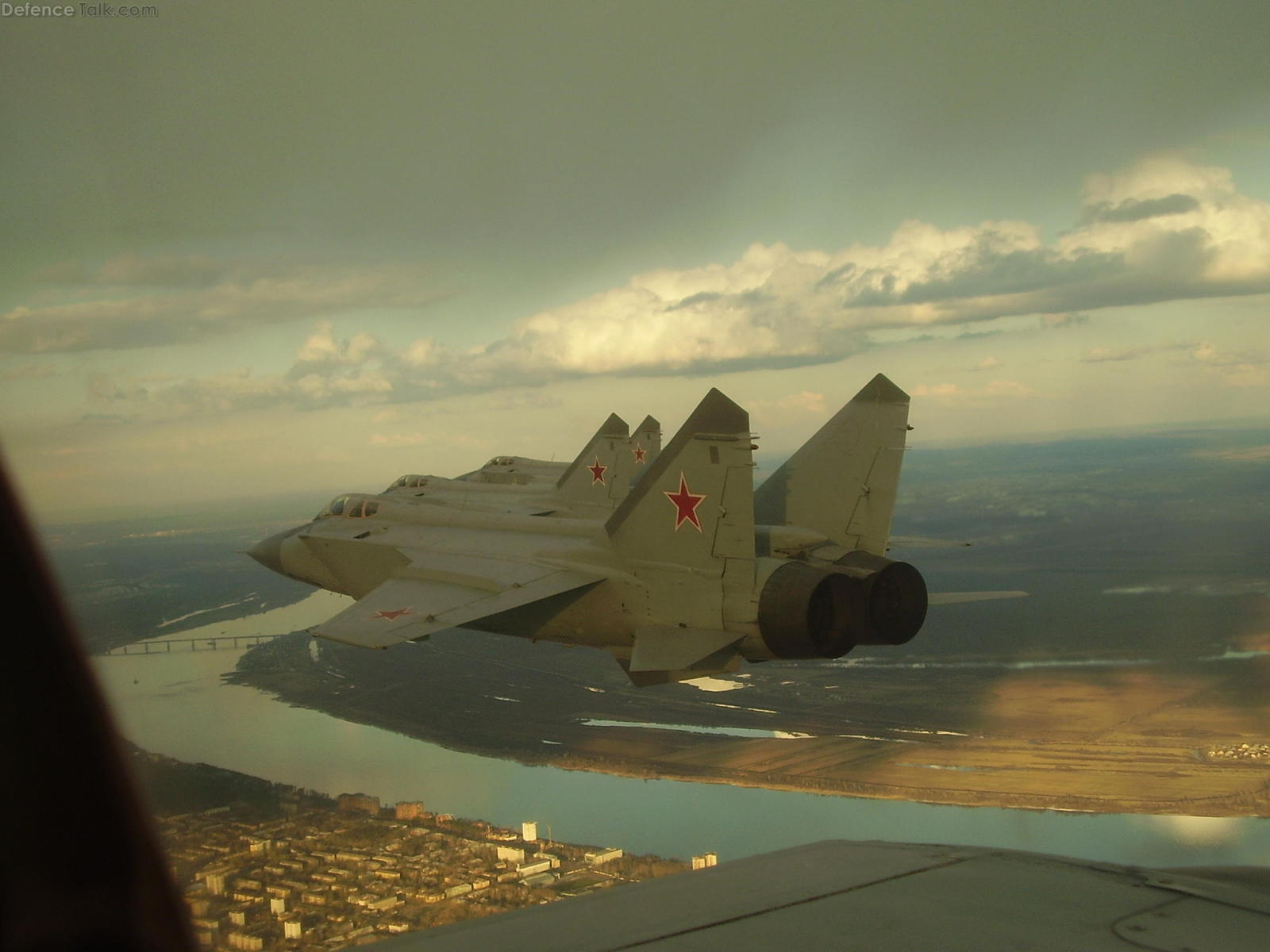 MiG-31 in flight