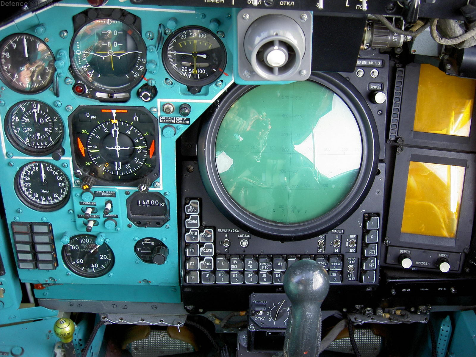 MiG-31 WO cockpit