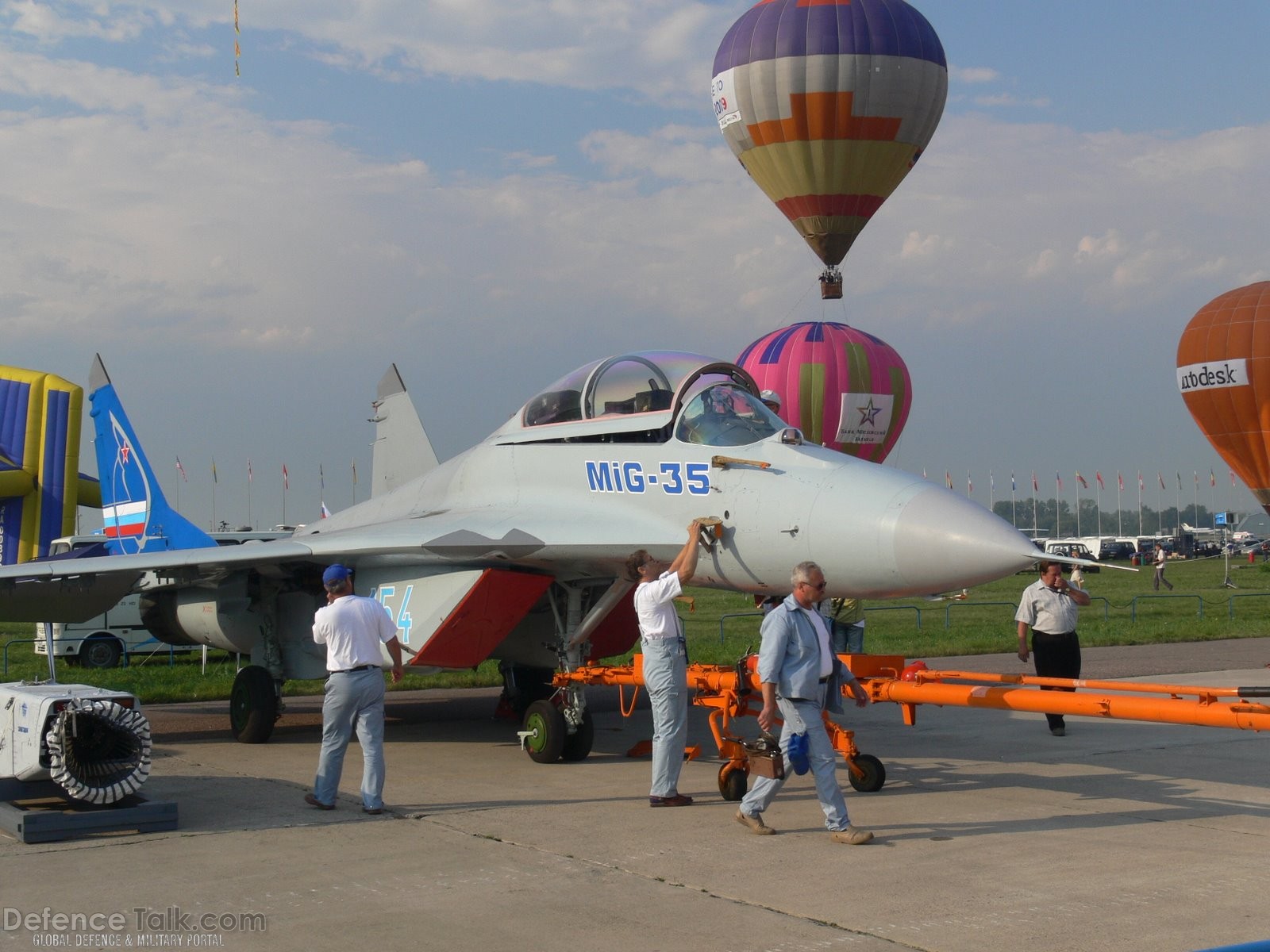 MiG 35 - MAKS 2007 Air Show