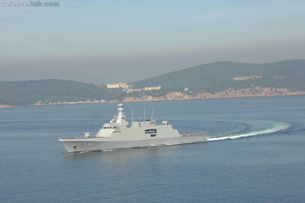 Milgem Corvette First Naval Test