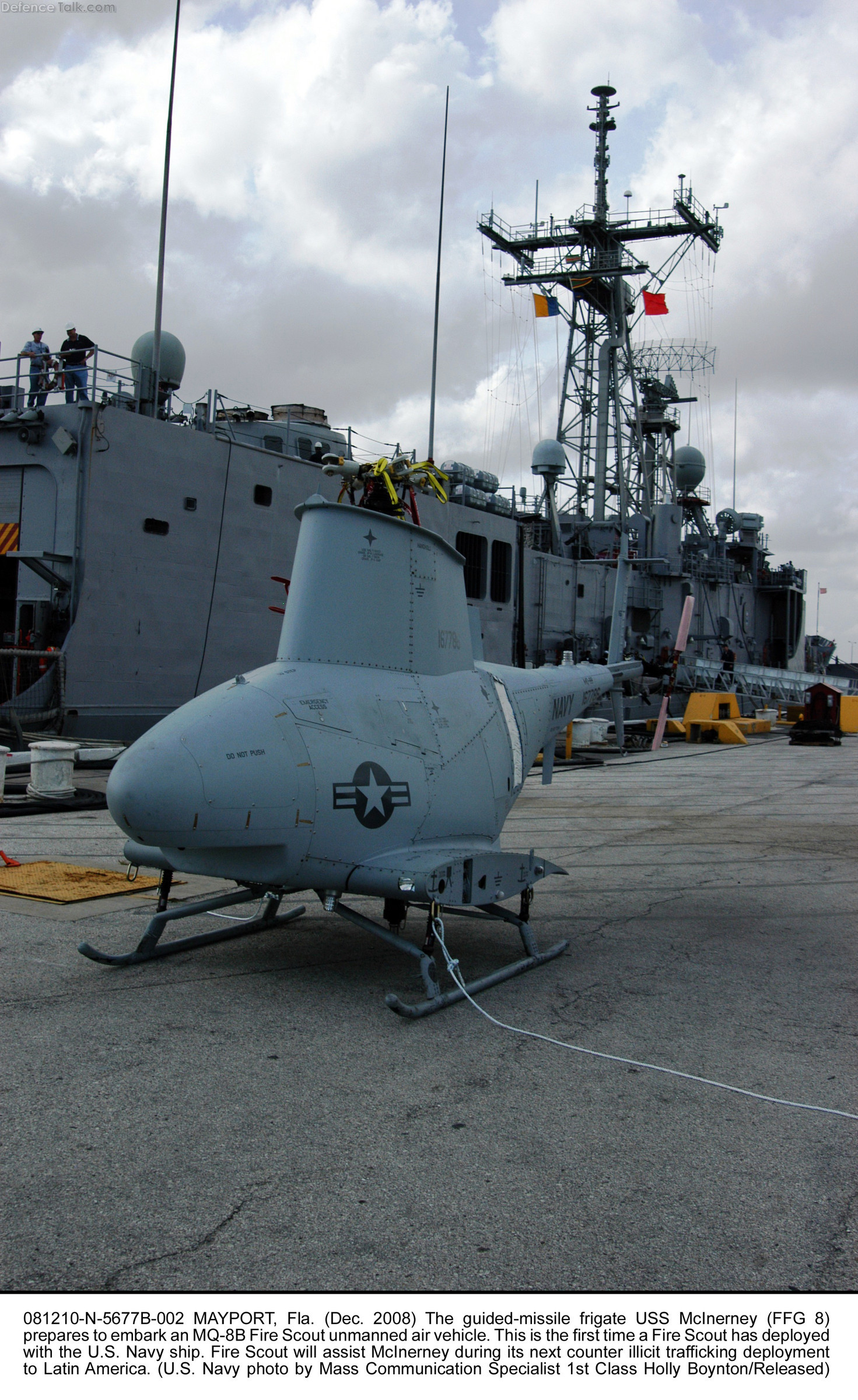 MQ-8B Fire Scout UAV