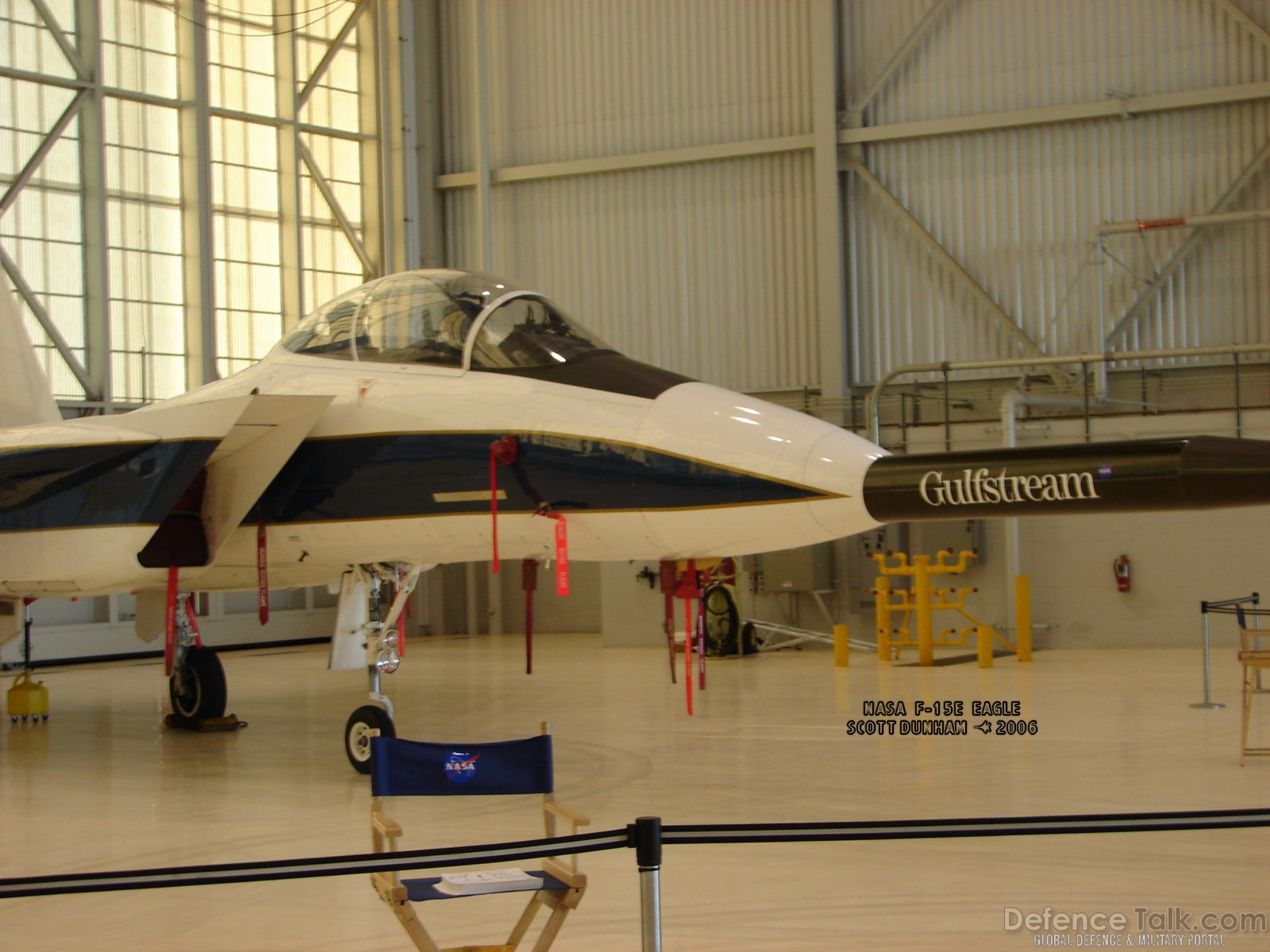 NASA F-15 Eagle Research Aircraft with Nose Boom