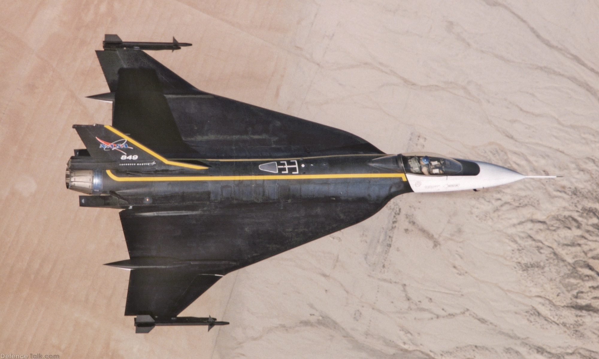 NASA F-16XL Delta Wing Test Aircraft