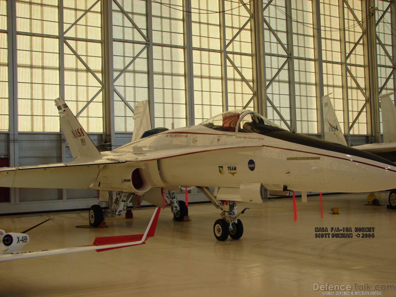 NASA F/A-18 HARV Research Aircraft