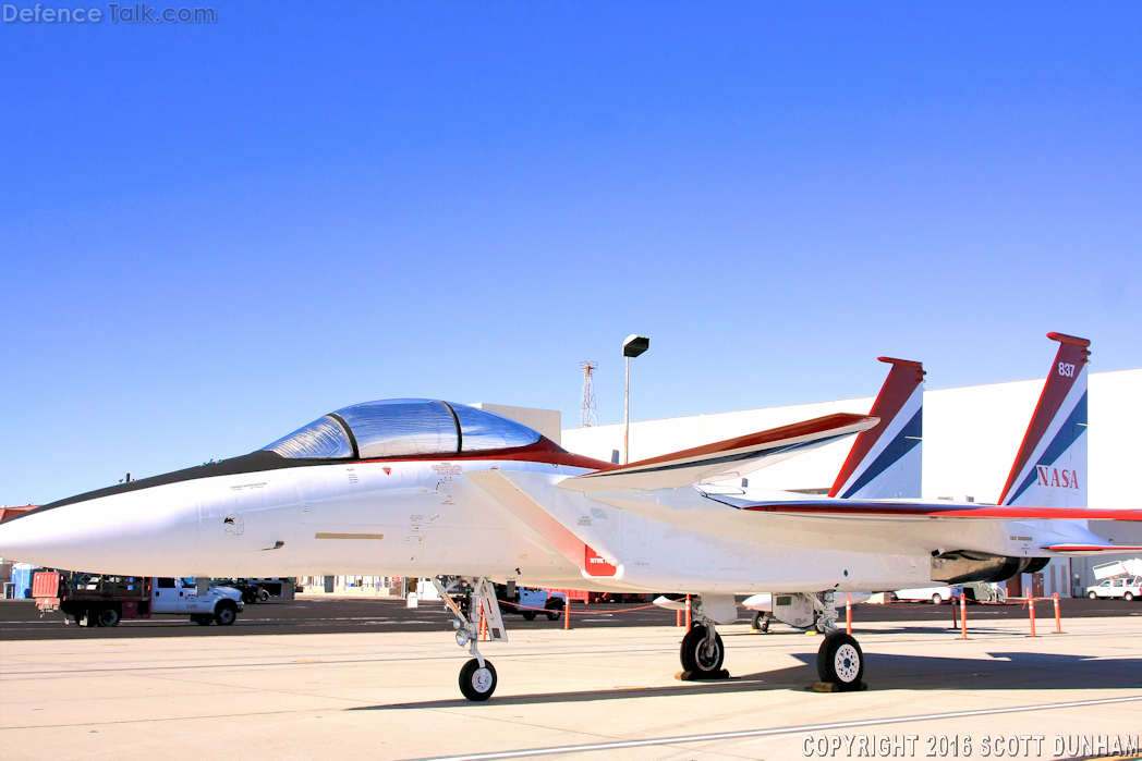 NASA NF-15B Active Research Aircraft with Canards
