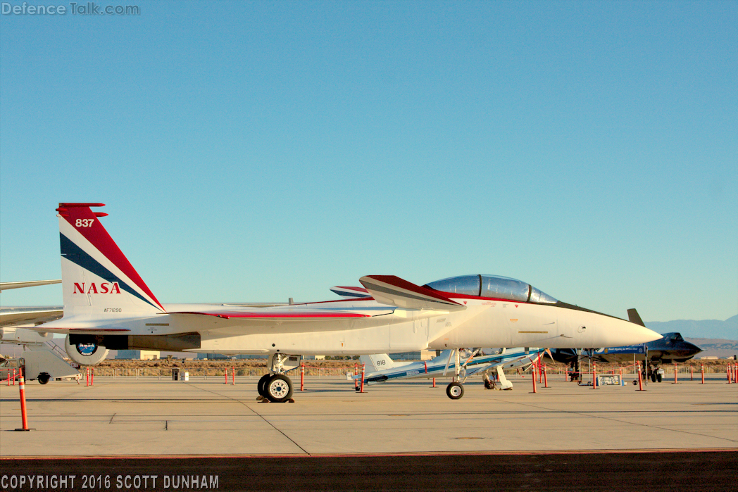 NASA NF-15B Active Research Aircraft with Canards