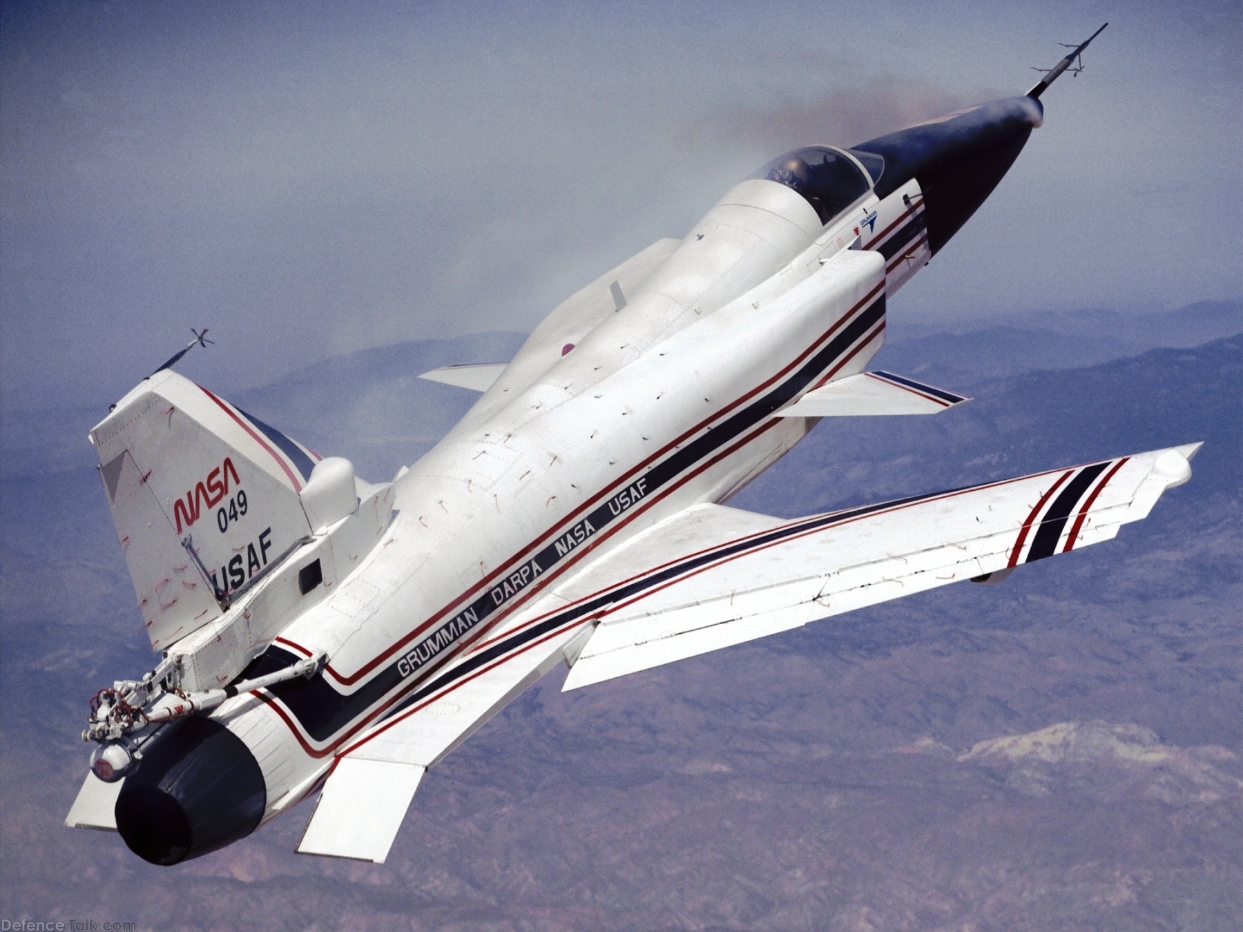 NASA X-29 Test Aircraft