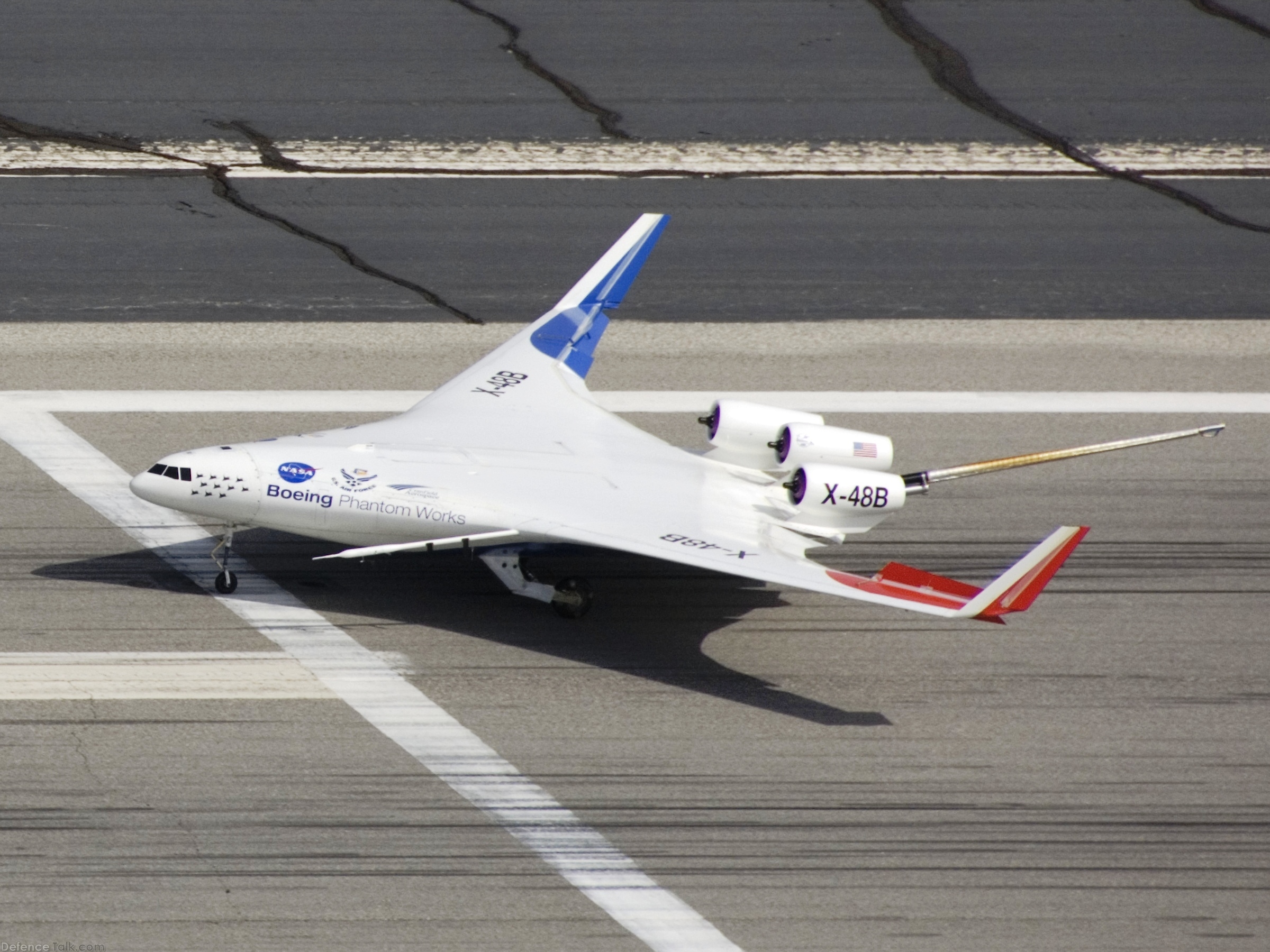 NASA X-48B Blended Wing Test Aircraft