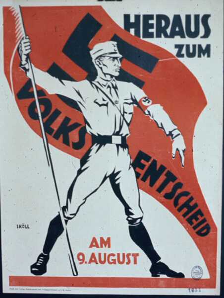 Nazi Propaganda Poster - World War II