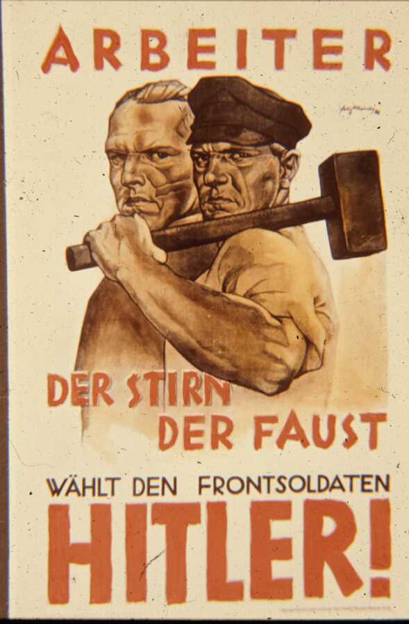 Nazi Propaganda Poster - World War II