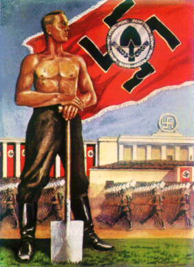 Nazi Propaganda Poster - World War II