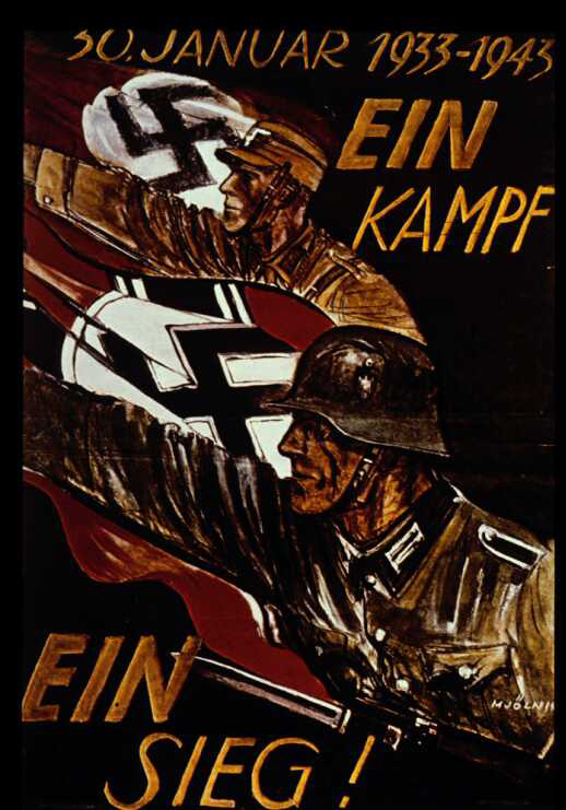 Nazi Propaganda Poster - World War II