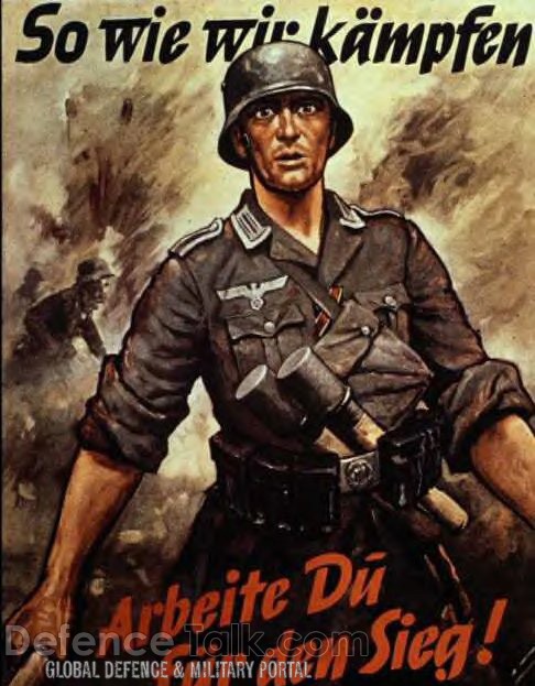 Nazi Propaganda Poster - World War II